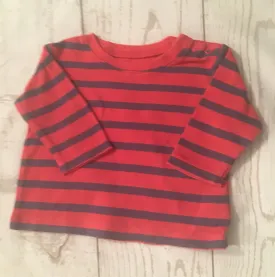 0-3 Months Striped Top