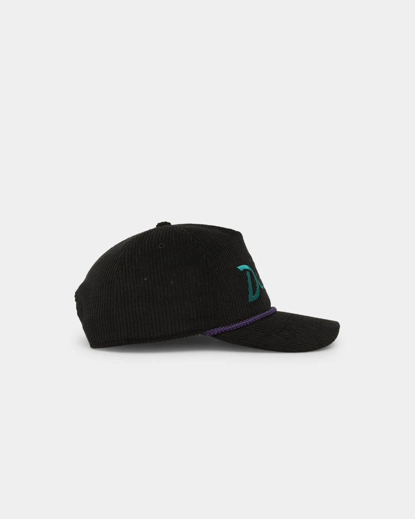47 Brand Anaheim Ducks NHL Team Script Corduroy Snapback Hat - Black