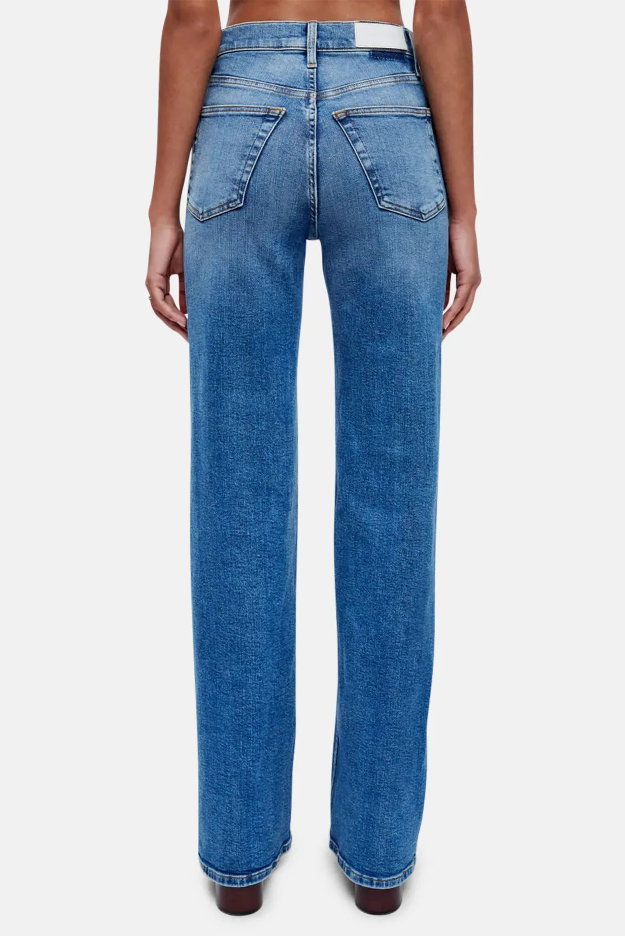 70s Ultra High Rise Wide Leg Indigo Storm