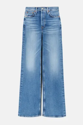 70s Ultra High Rise Wide Leg Indigo Storm