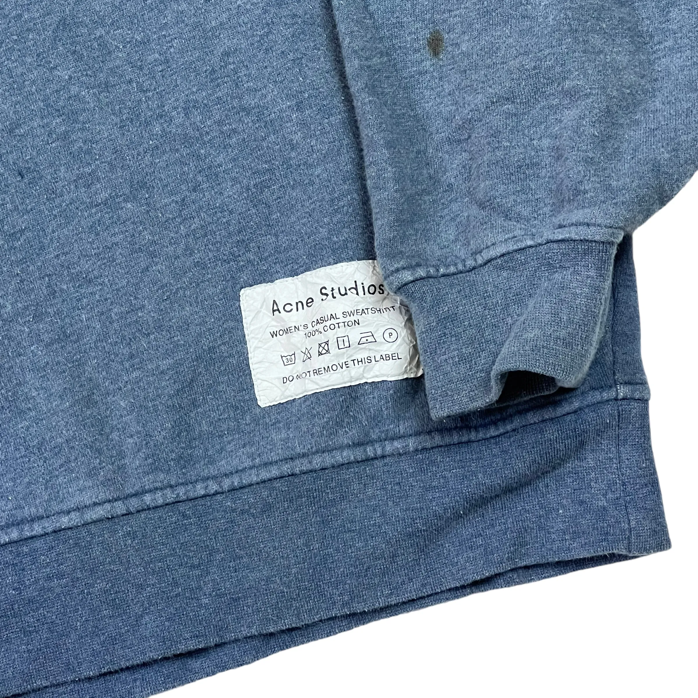 Acne Studios Blue Sweatshirt