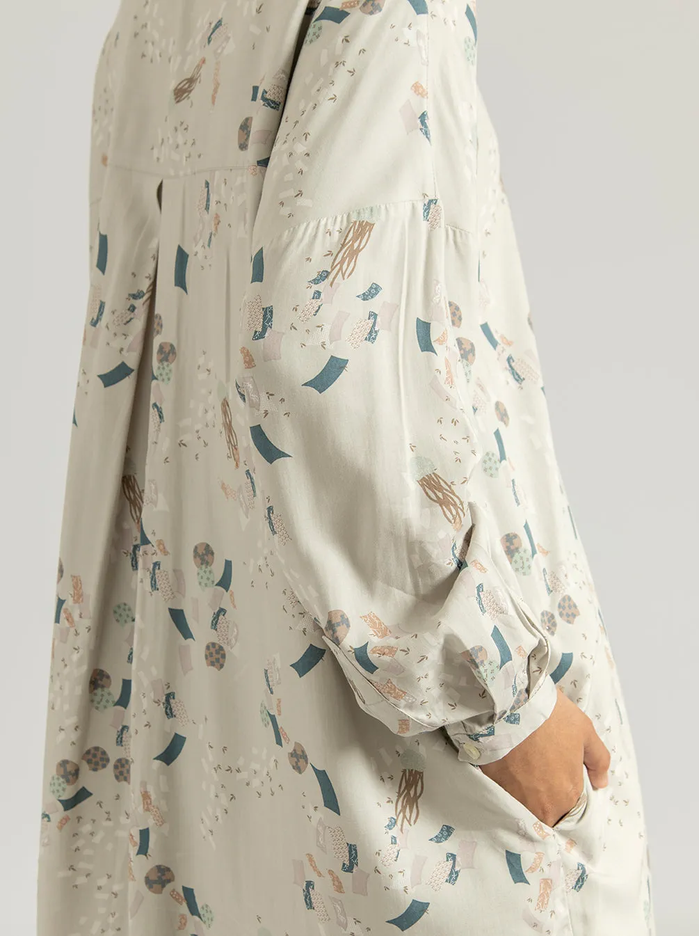 AKIRA TUNIC CONCRETE