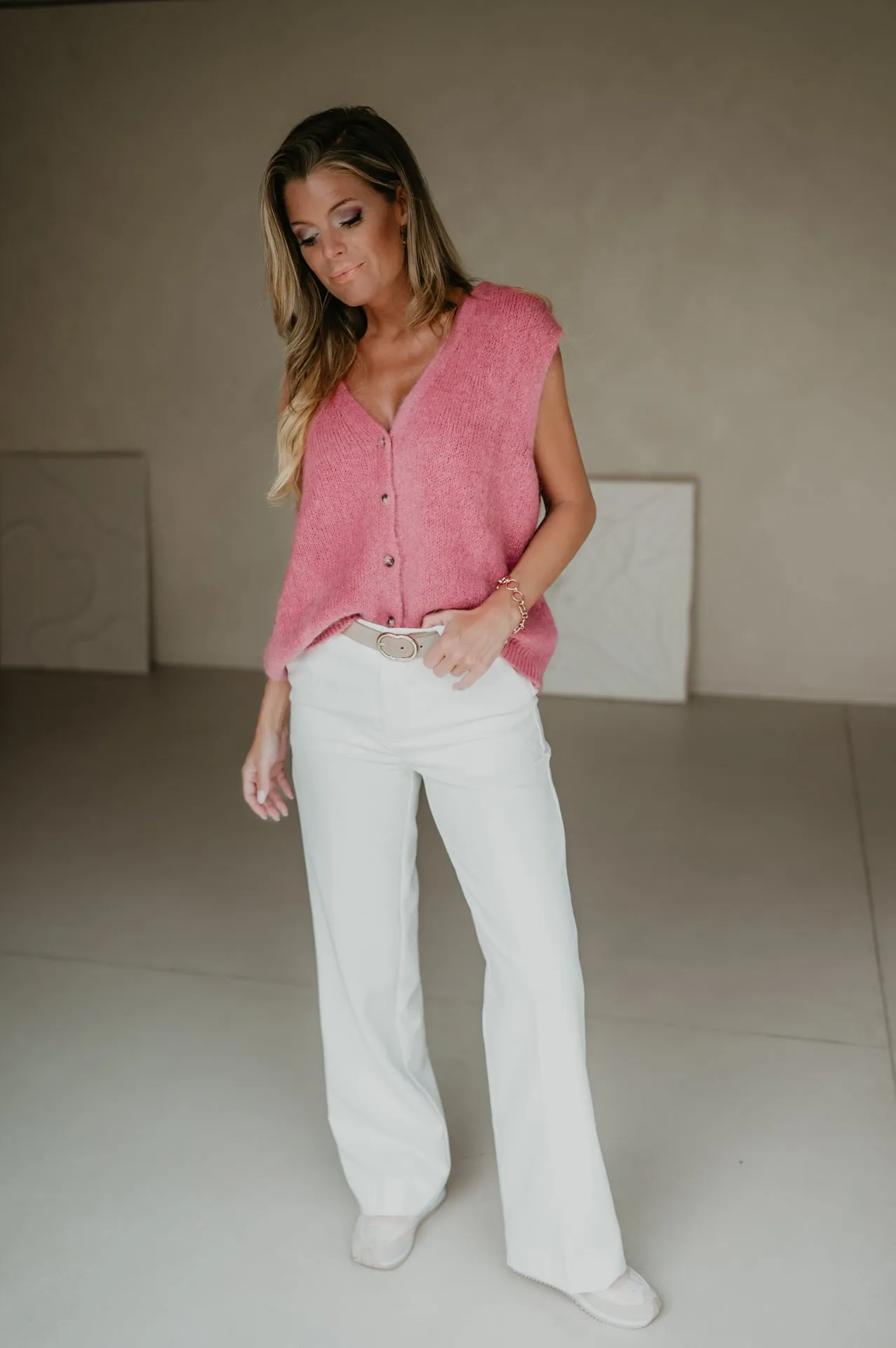 Almeno gilet I Old Rose
