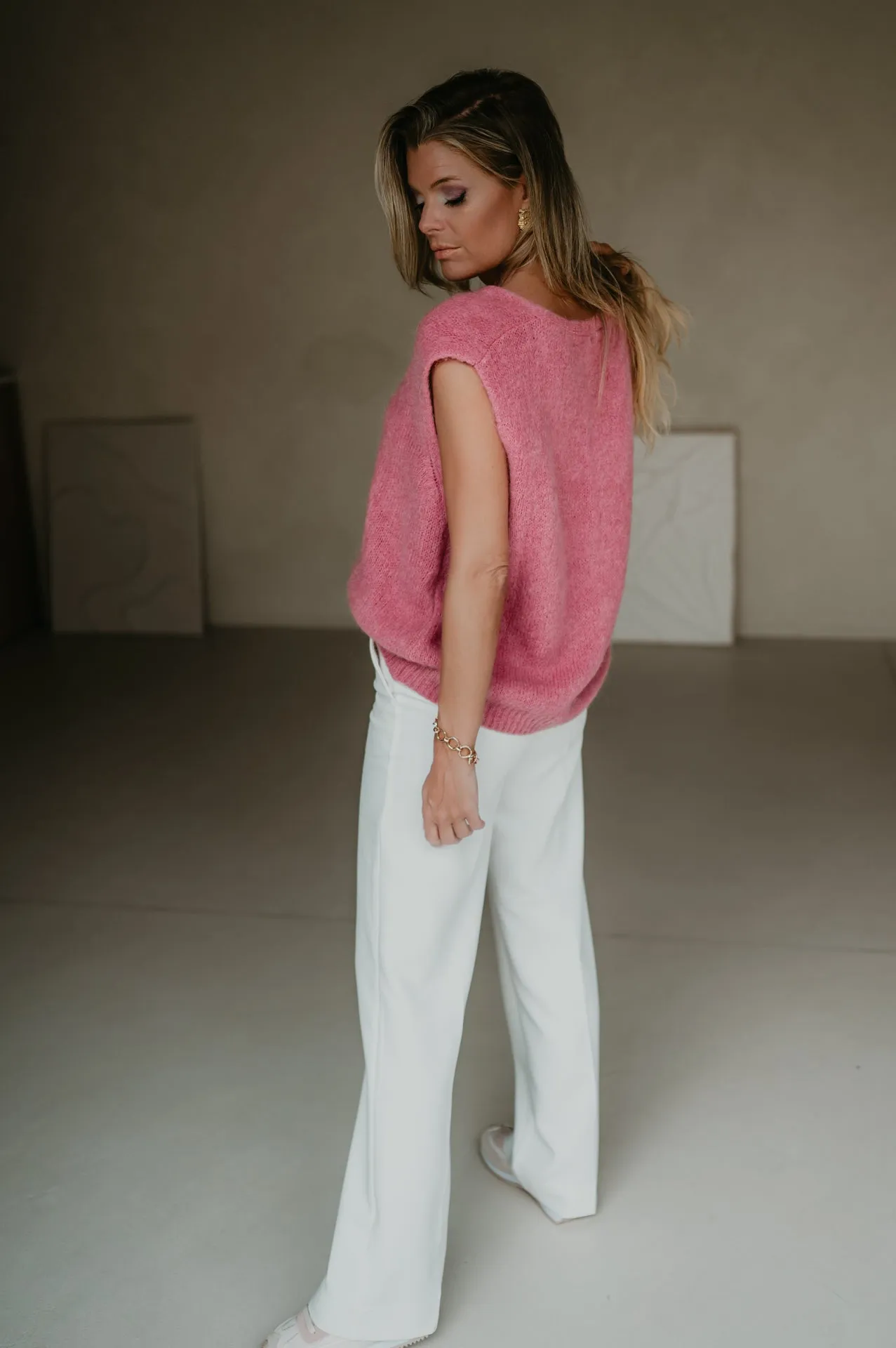 Almeno gilet I Old Rose