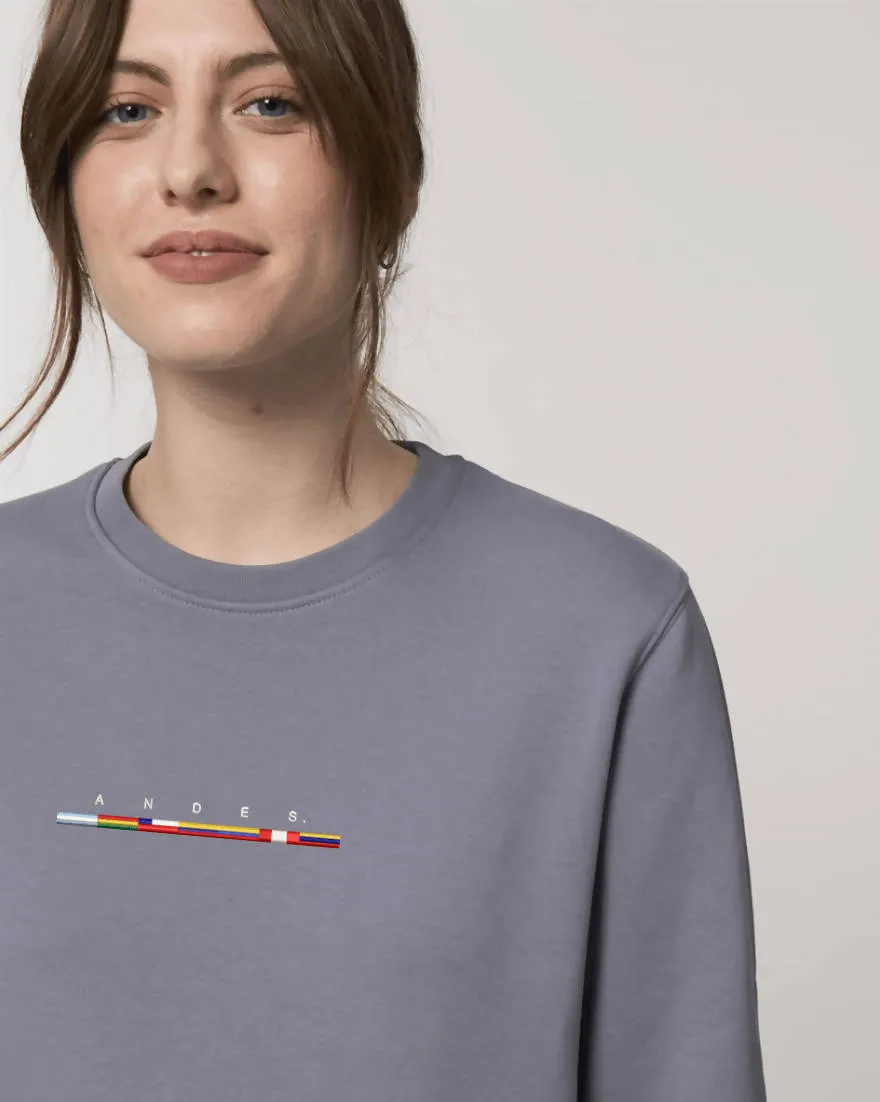 Andes Sweatshirt | Unisex Regular Fit | Made From Recycled Plastic Bottles.