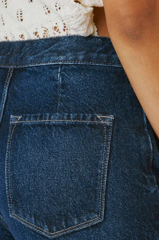 anthea wide leg jean - dark wash