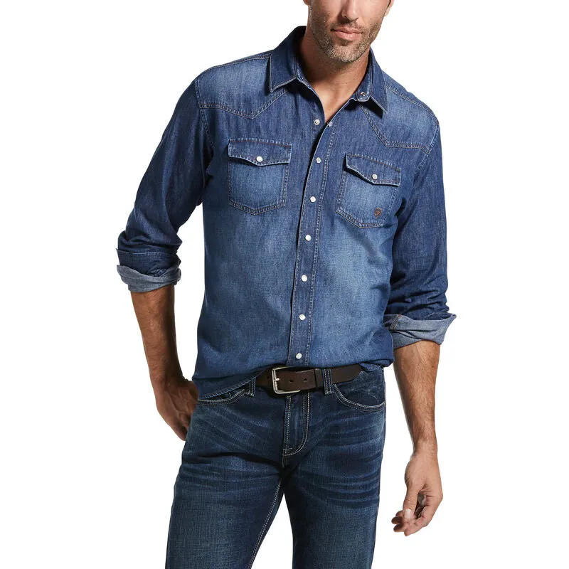 Ariat Denim Retro Fit Shirt Style 10033464