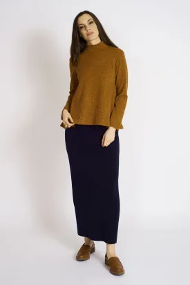 Ashmore Sweater Knit Mock Neck Top
