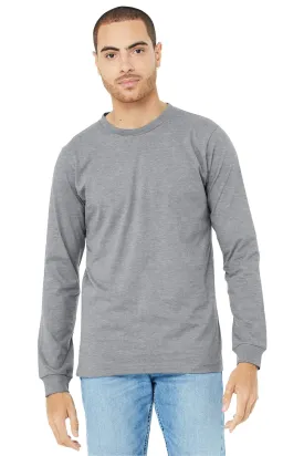BELLA CANVAS Unisex Heather CVC Long Sleeve Tee