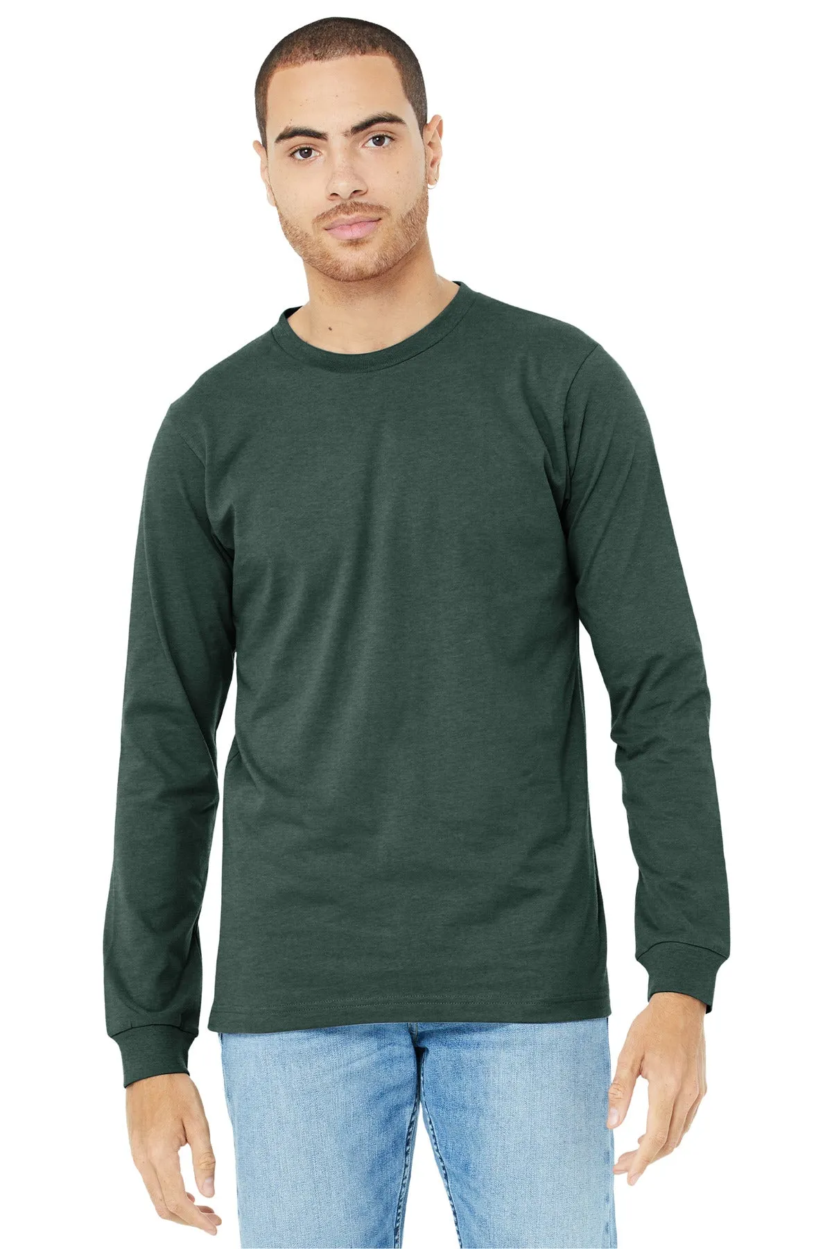 BELLA CANVAS Unisex Heather CVC Long Sleeve Tee