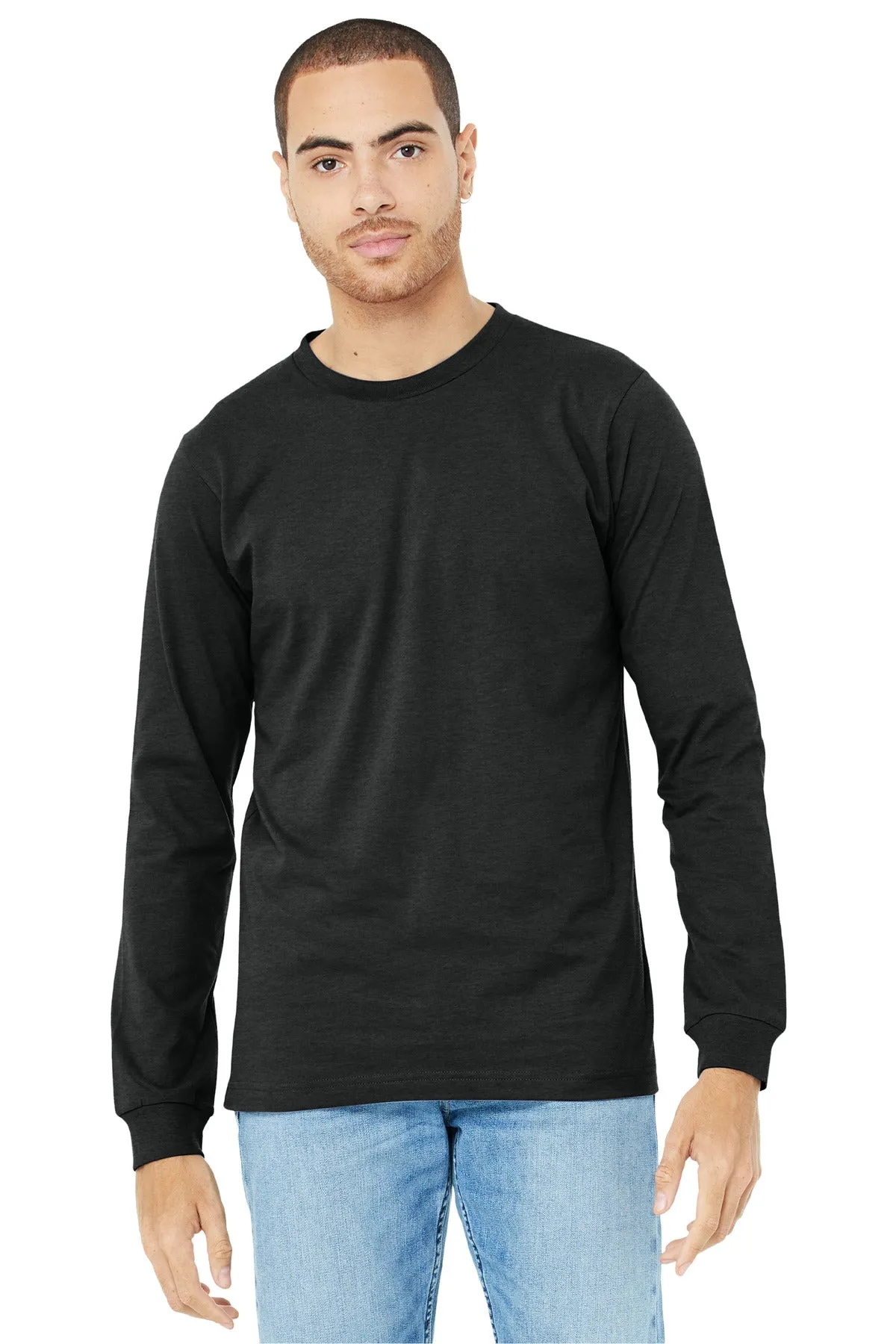 BELLA CANVAS Unisex Heather CVC Long Sleeve Tee