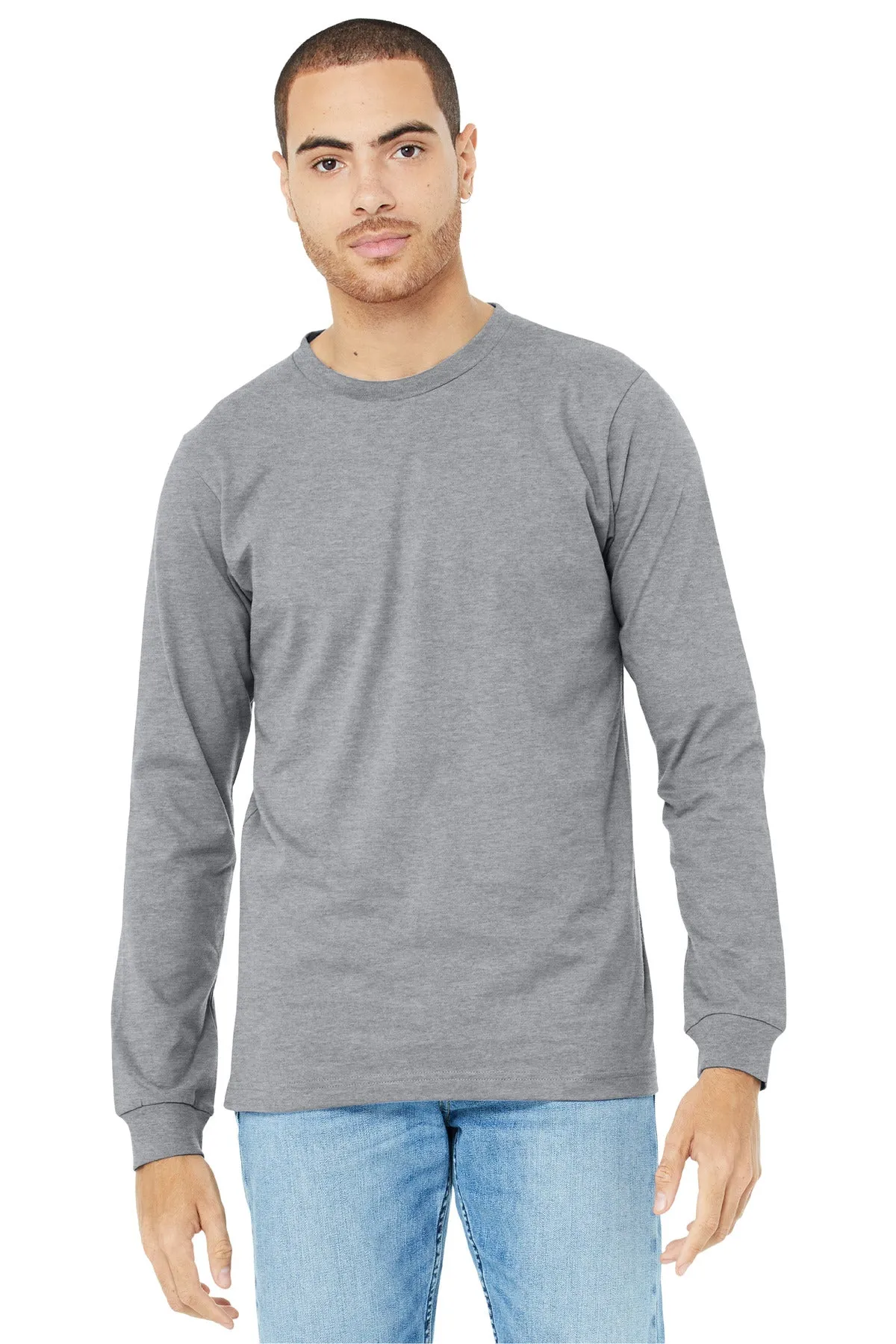 BELLA CANVAS Unisex Heather CVC Long Sleeve Tee