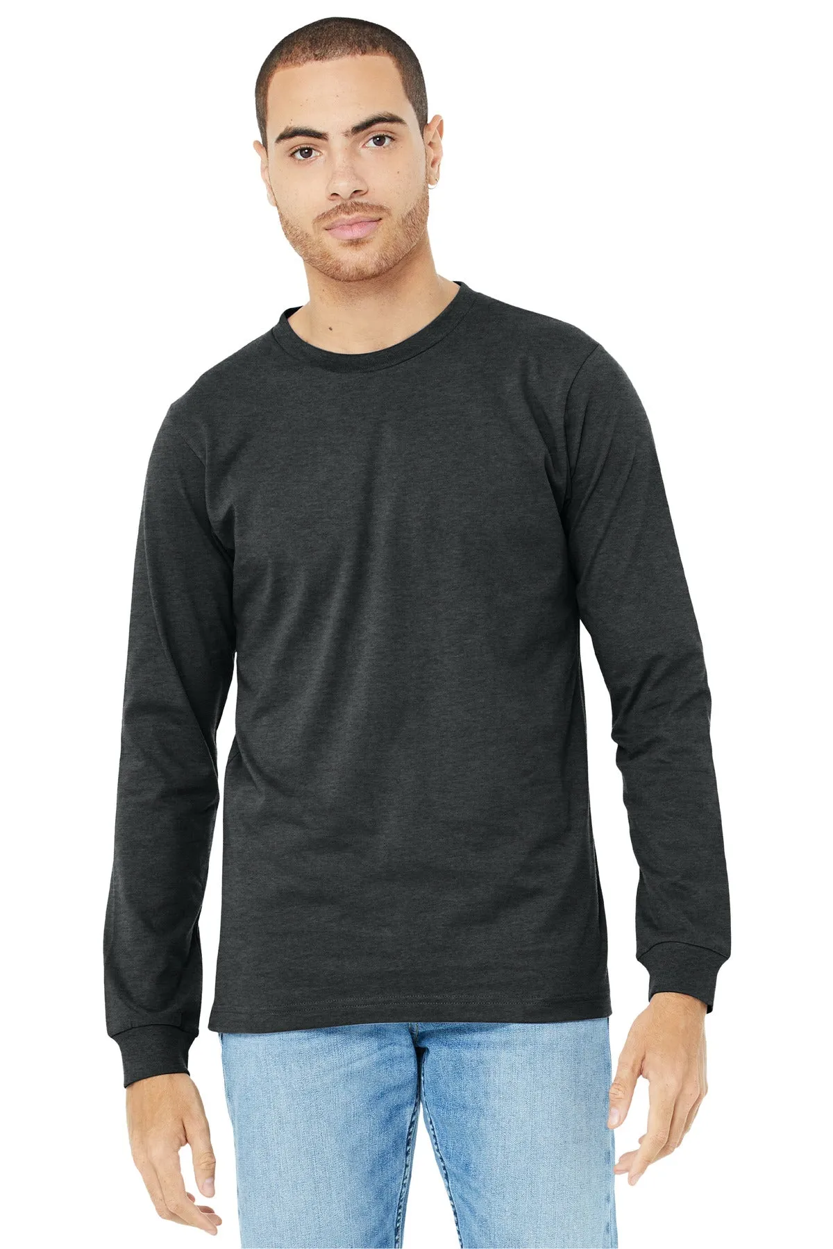 BELLA CANVAS Unisex Heather CVC Long Sleeve Tee
