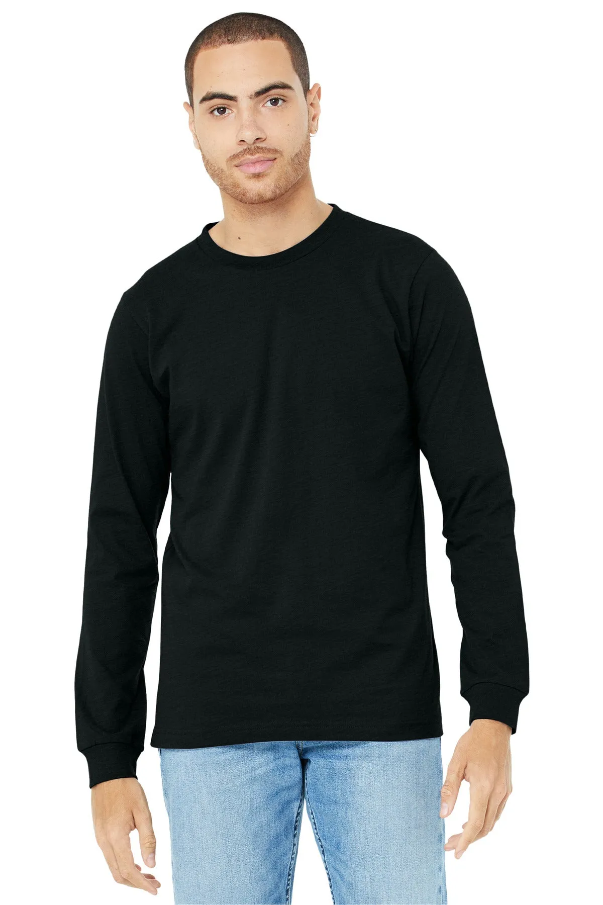 BELLA CANVAS Unisex Heather CVC Long Sleeve Tee