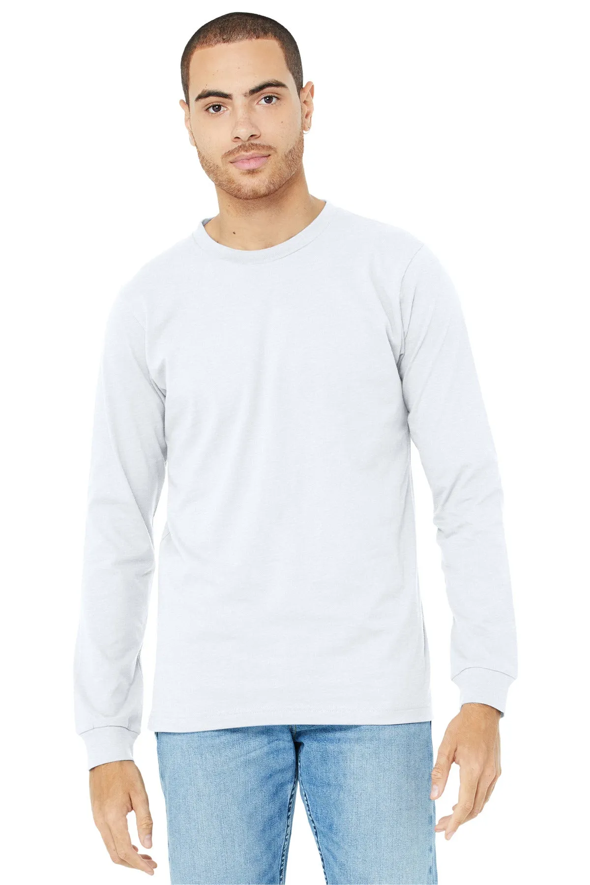 BELLA CANVAS Unisex Heather CVC Long Sleeve Tee