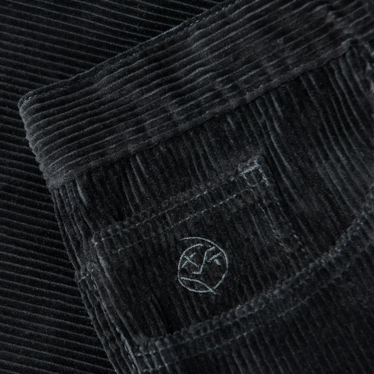 Big Boy Cords Shorts Black