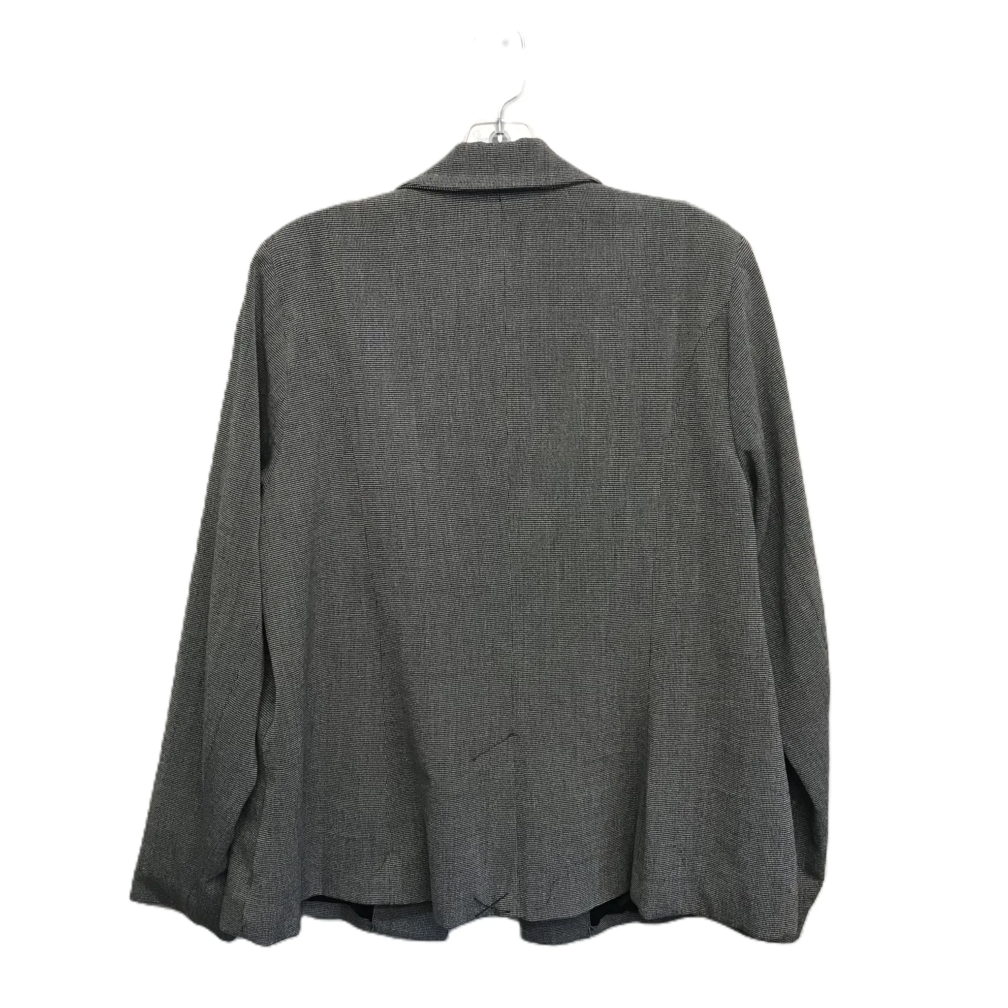 Black & White Blazer By Torrid, Size: 1x