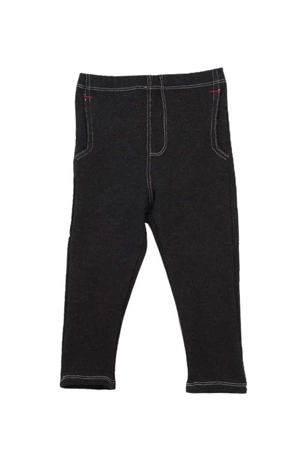 Black Denim Hopper Hunter Jackrabbit Trouser