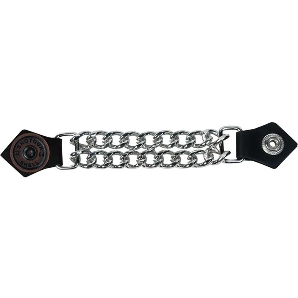 Black-Silver Shell Vest Extender