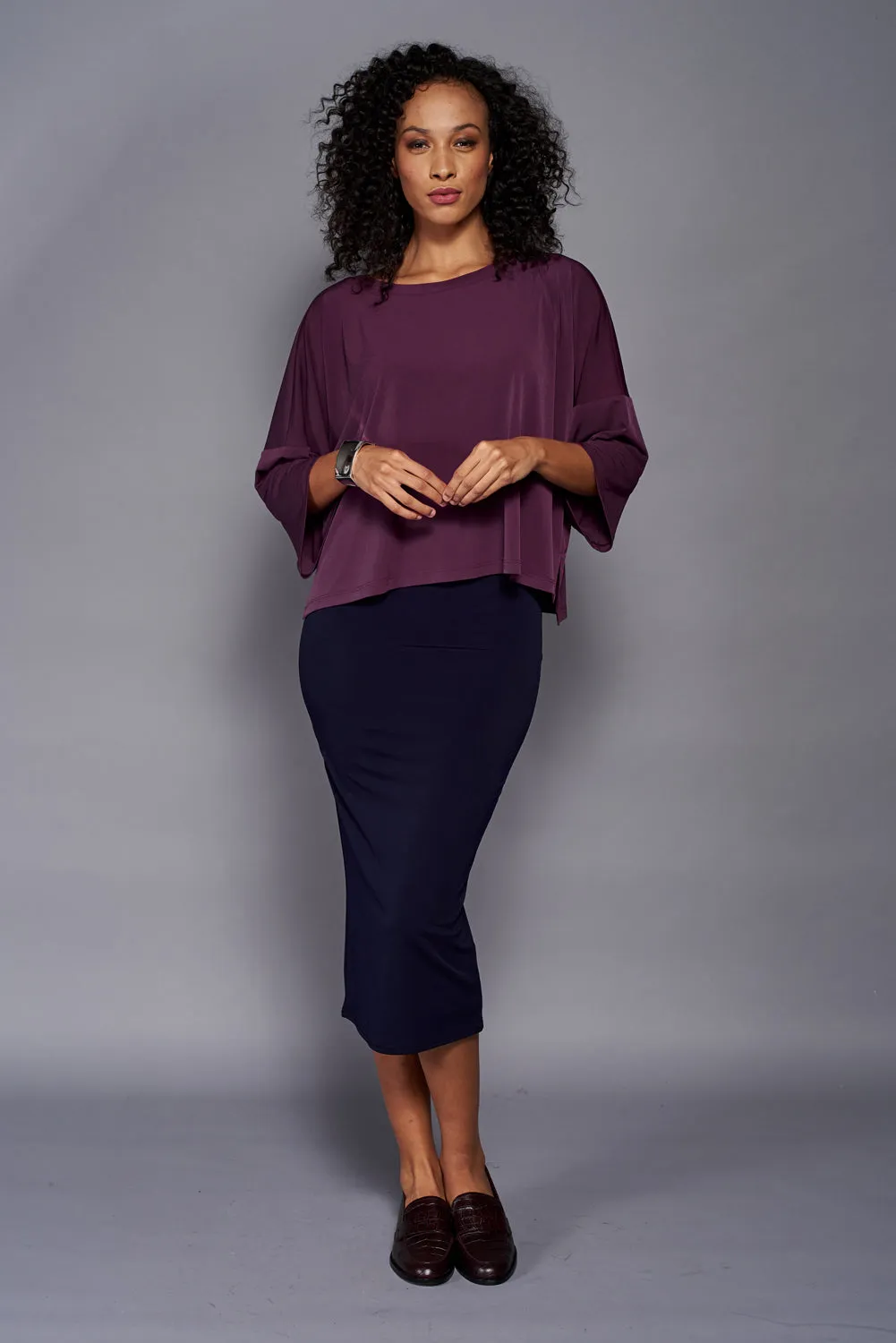 Boat Neck Box  Top