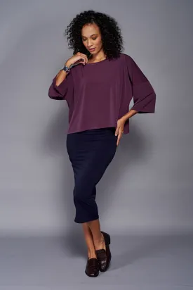 Boat Neck Box  Top