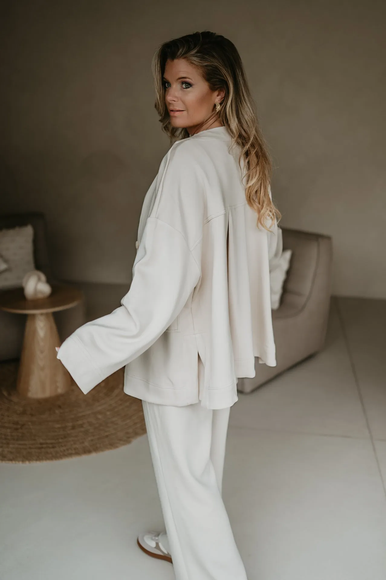 Caldona cardigan I Beige