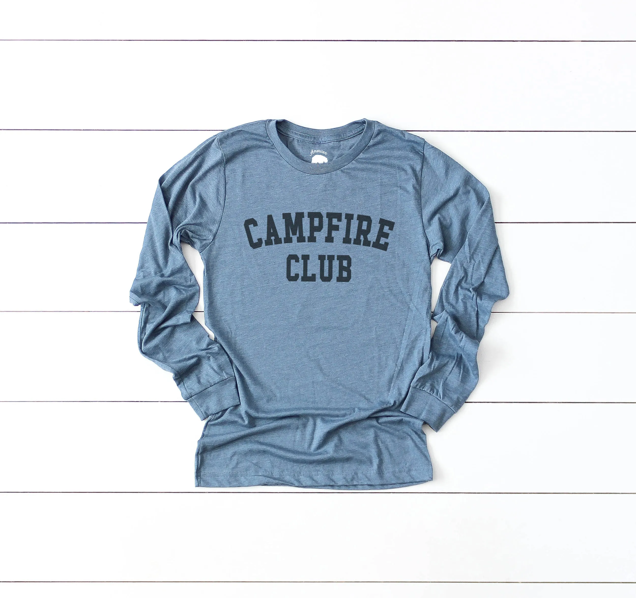 Campfire Club Long Sleeve Shirts - light or dark artwork