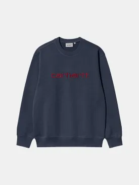 Carhartt Sweatshirt Air Force Blue