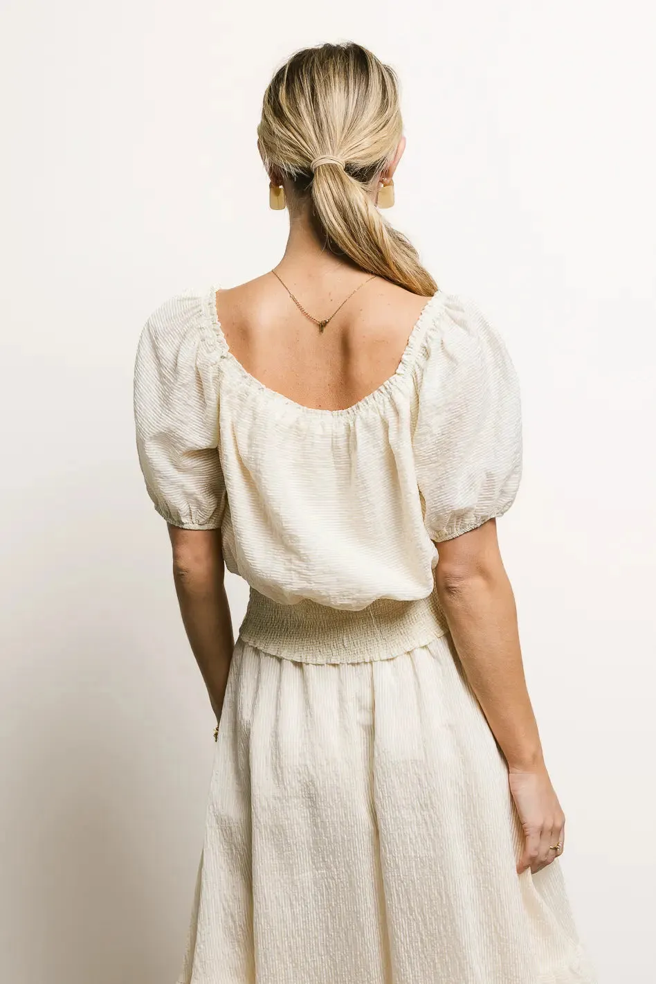 Caroline Striped Blouse - FINAL SALE