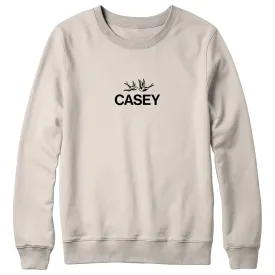 CASEY "Embroidered Logo" Crewneck