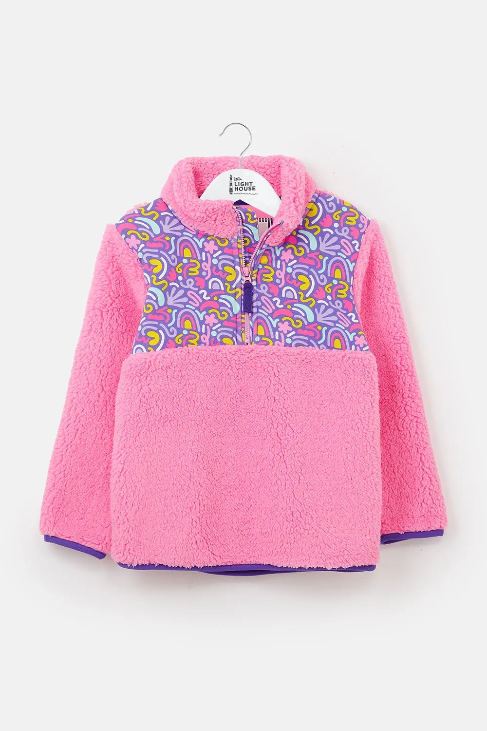 Cassie Fleece - Blush Pink
