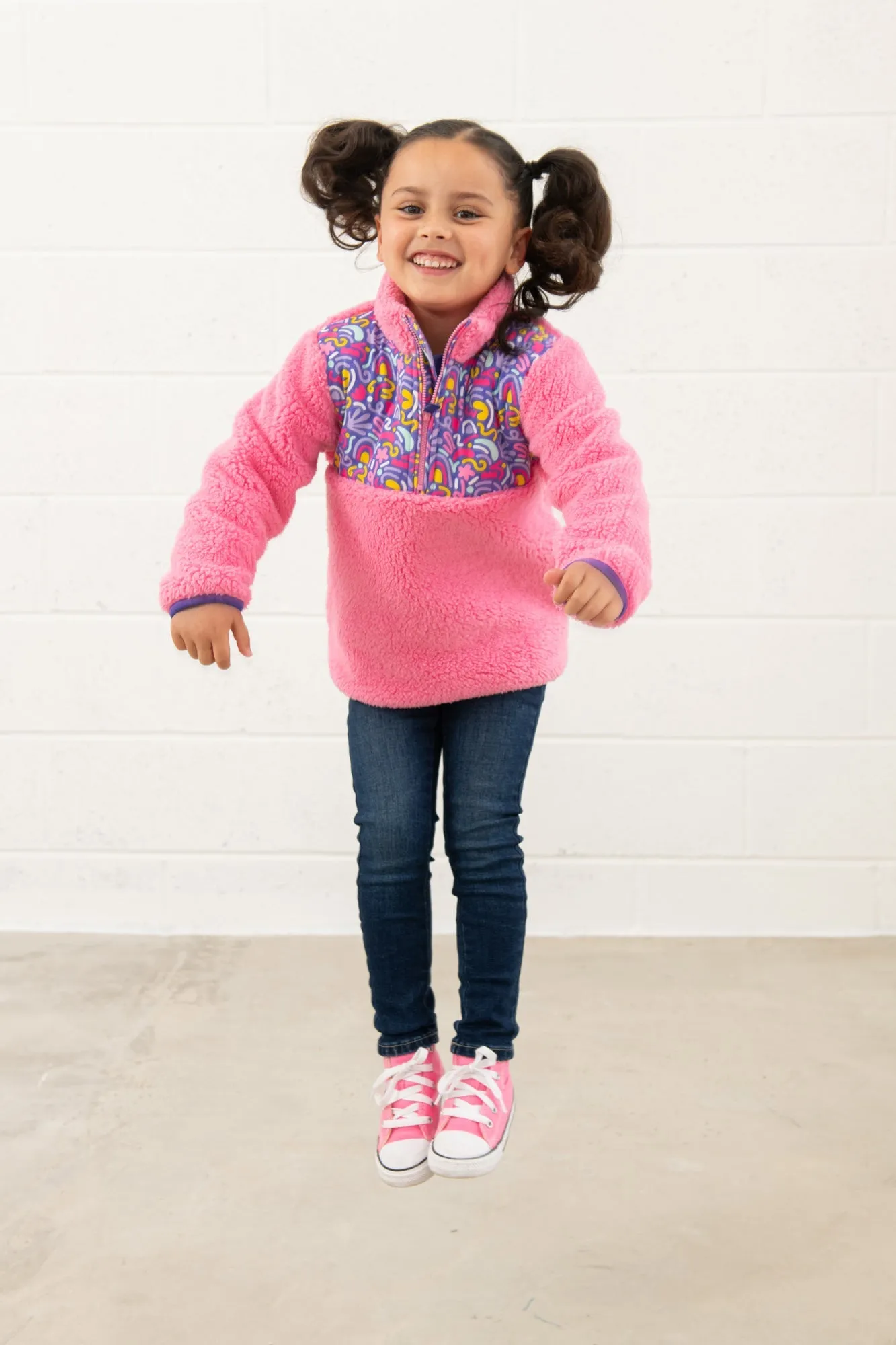 Cassie Fleece - Blush Pink