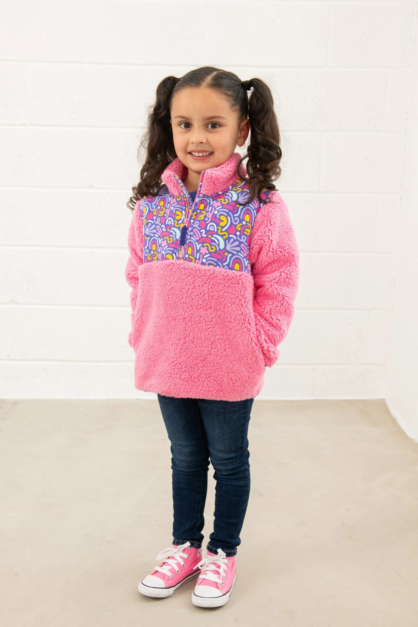 Cassie Fleece - Blush Pink