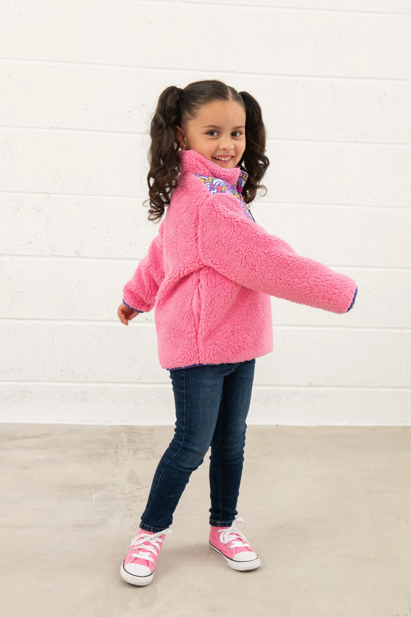 Cassie Fleece - Blush Pink