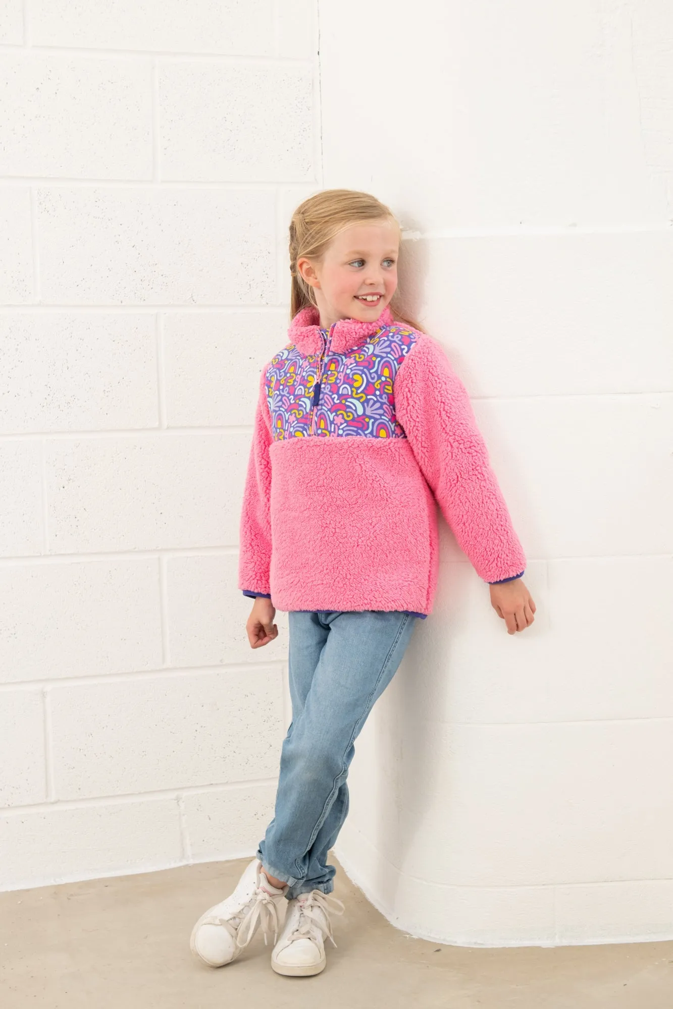Cassie Fleece - Blush Pink