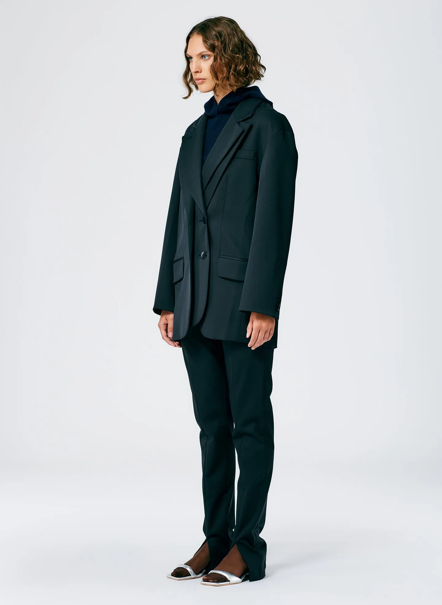 Cassius Suiting Double Layer Liam Blazer