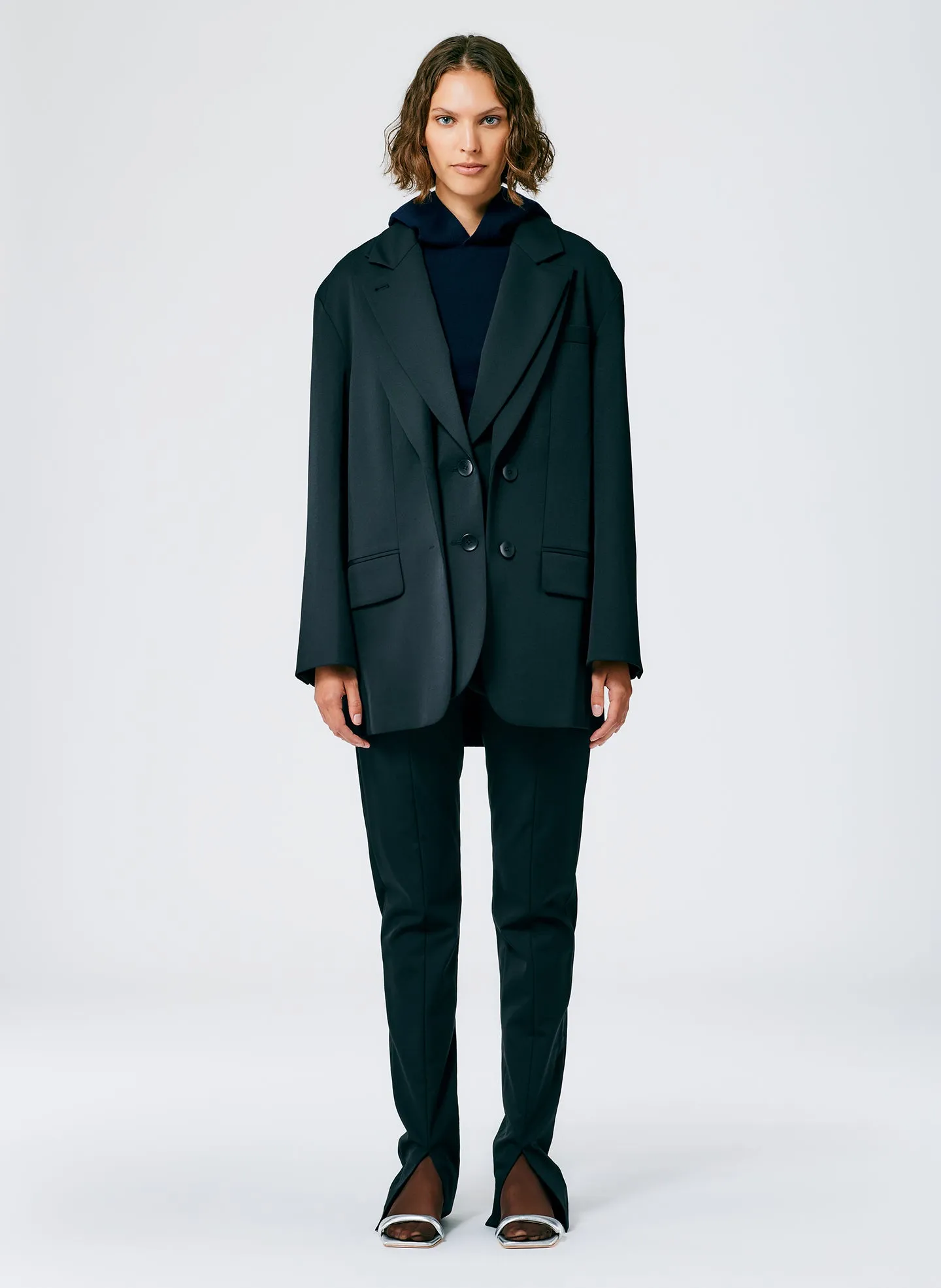Cassius Suiting Double Layer Liam Blazer