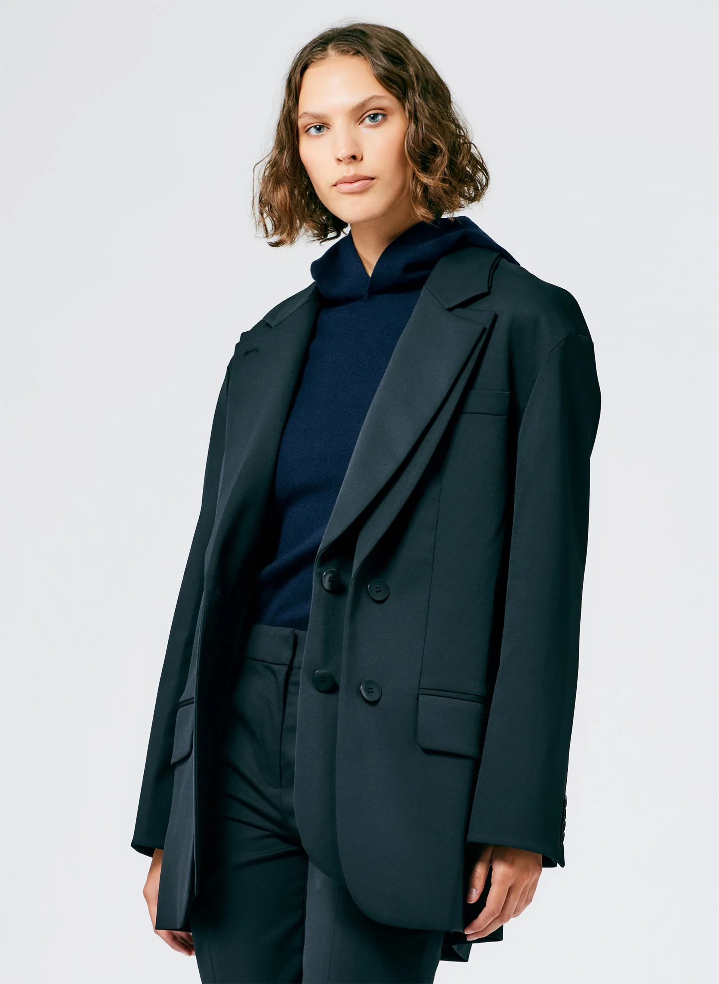 Cassius Suiting Double Layer Liam Blazer