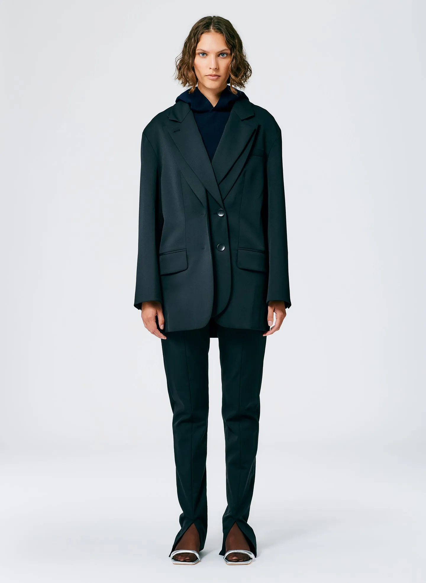 Cassius Suiting Double Layer Liam Blazer