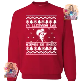 Chalino- tree (no guns) Red sweater