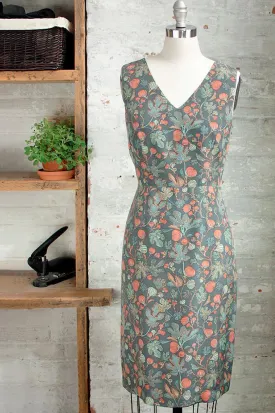 Céline - silk botanical liberty print dress