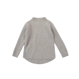 Dai Merino Wool Sweater | Beige Melange