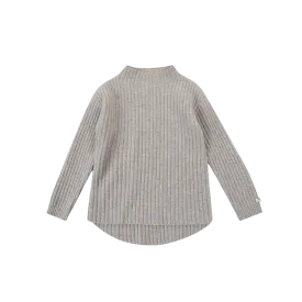 Dai Merino Wool Sweater | Beige Melange