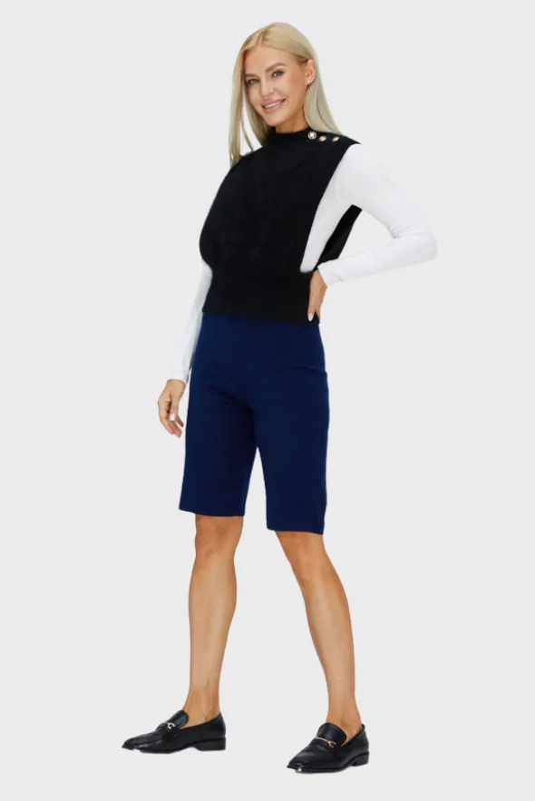 Delicate Brushed Cashmere Vest
