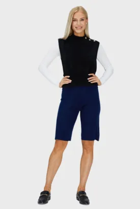 Delicate Brushed Cashmere Vest