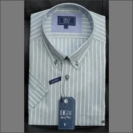Dg's Sage Stripe SS Shirt^