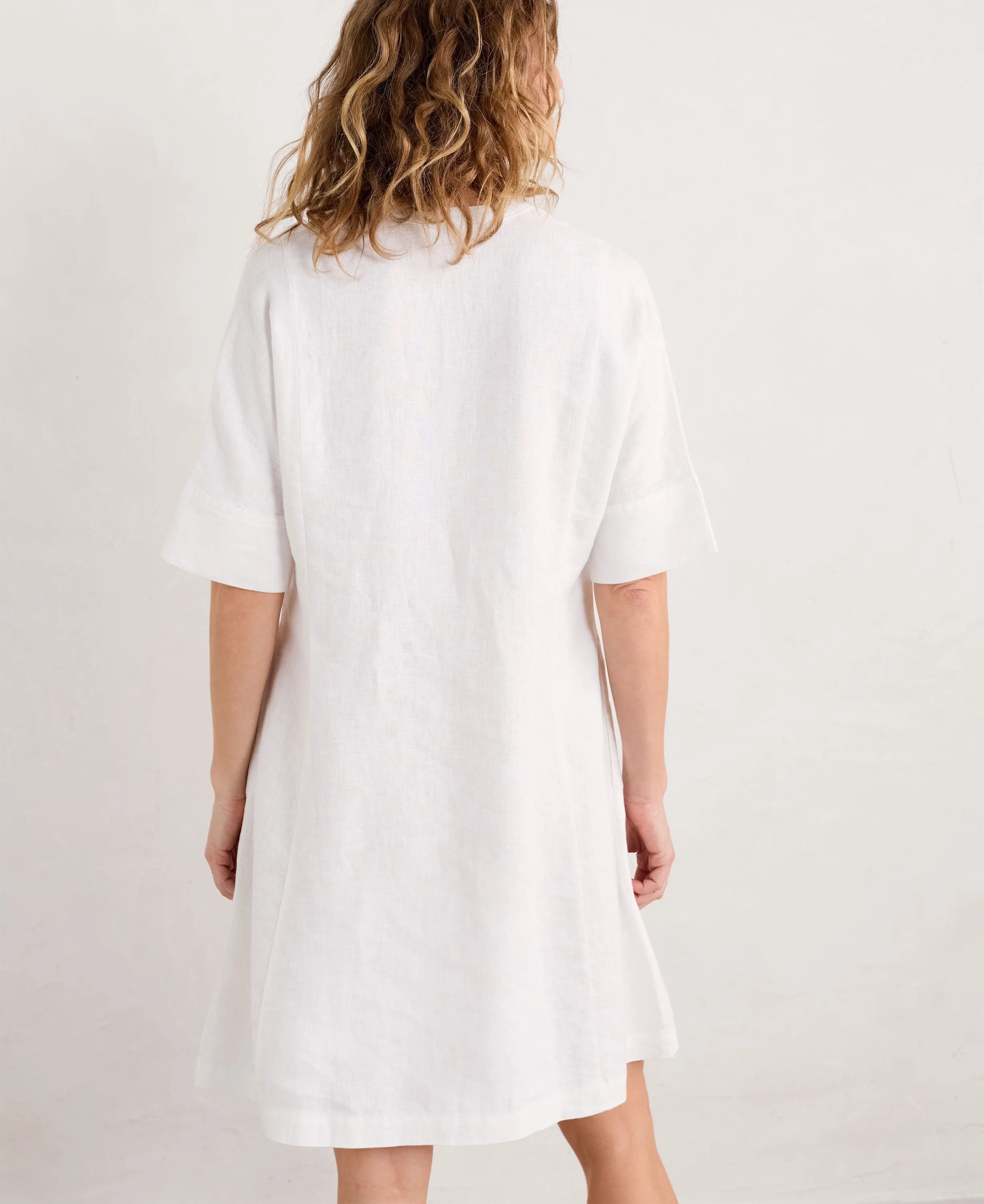Draw Kiln Dress - Chalk