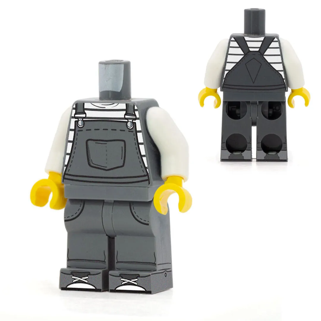 Dungarees  - Custom Design Minifigure Outfit