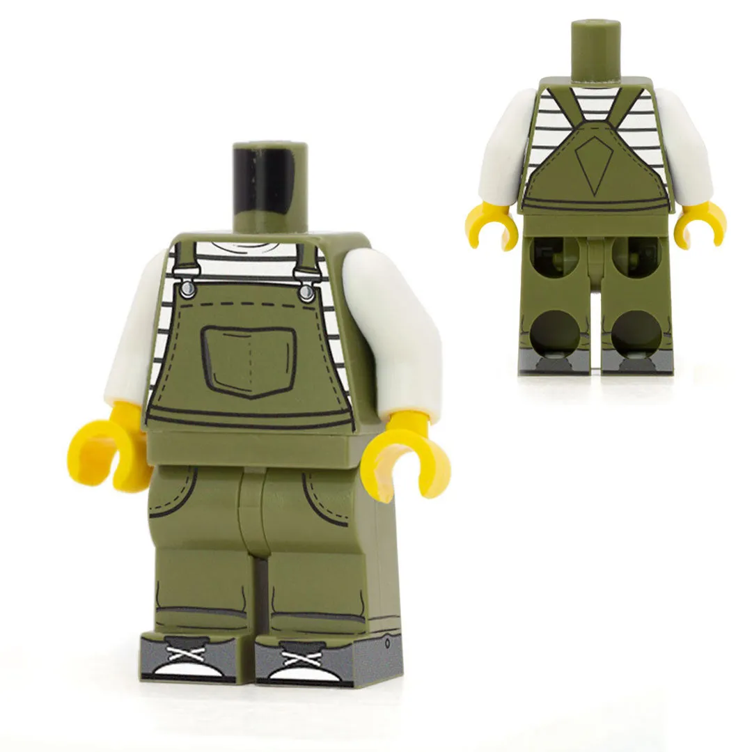 Dungarees  - Custom Design Minifigure Outfit