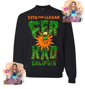 Esta Por Llegar Ferxxocalipsis Black Sweatshirt
